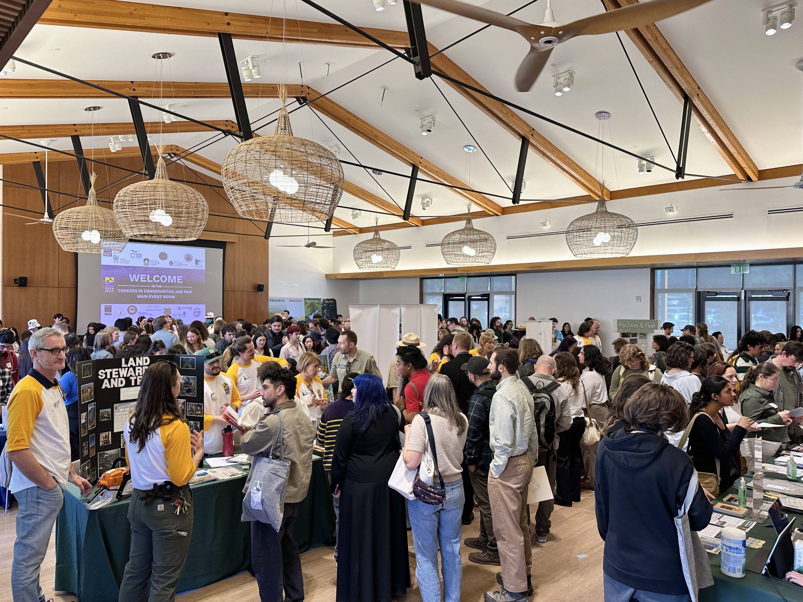 Hundreds seeking jobs outside of tech flock to conservation career fair