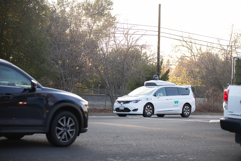Image for Waymo issued voluntary software recall after self-driving car drove into flood water