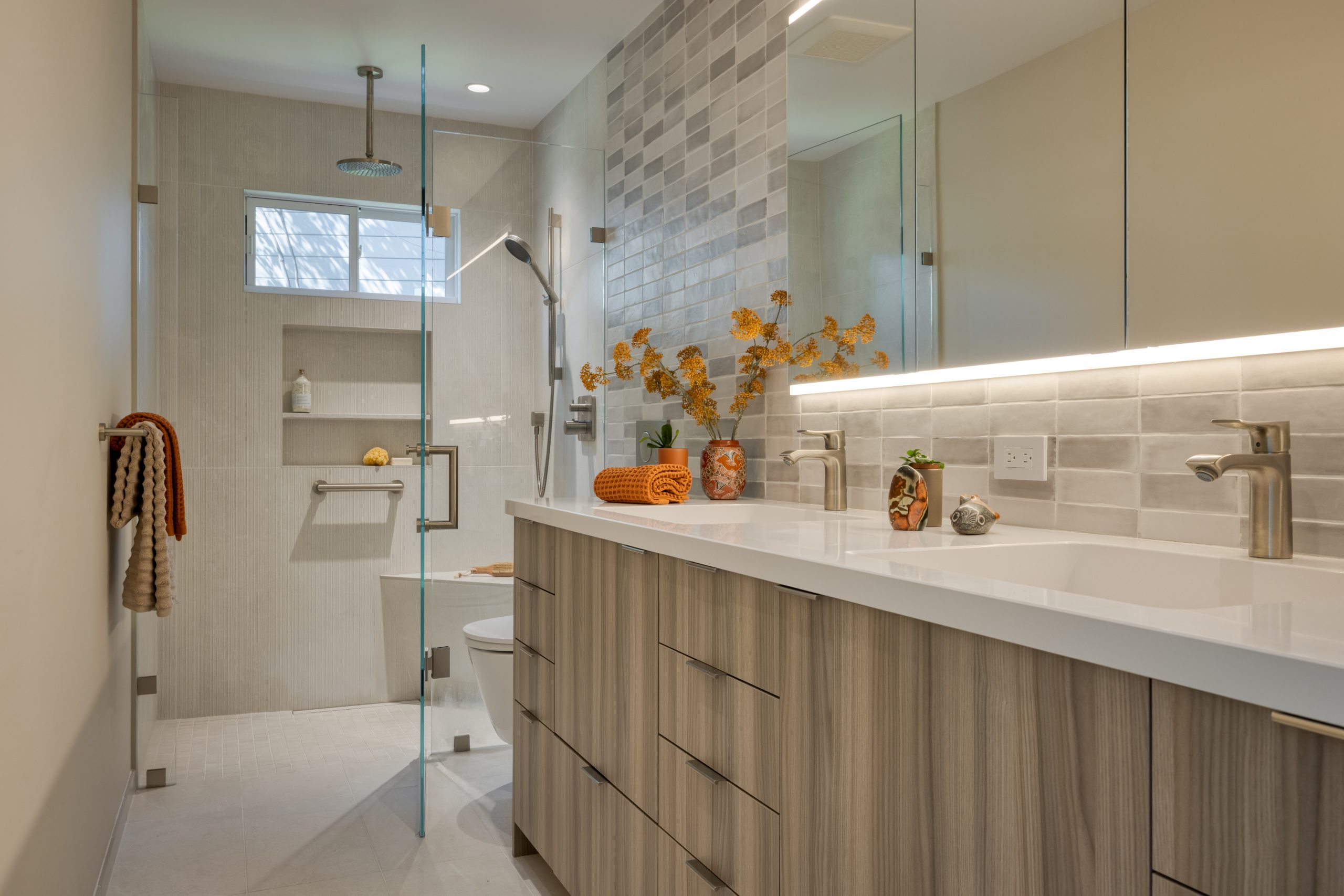 After 15 years, a Barron Park couple’s unusable bathroom gets a makeover